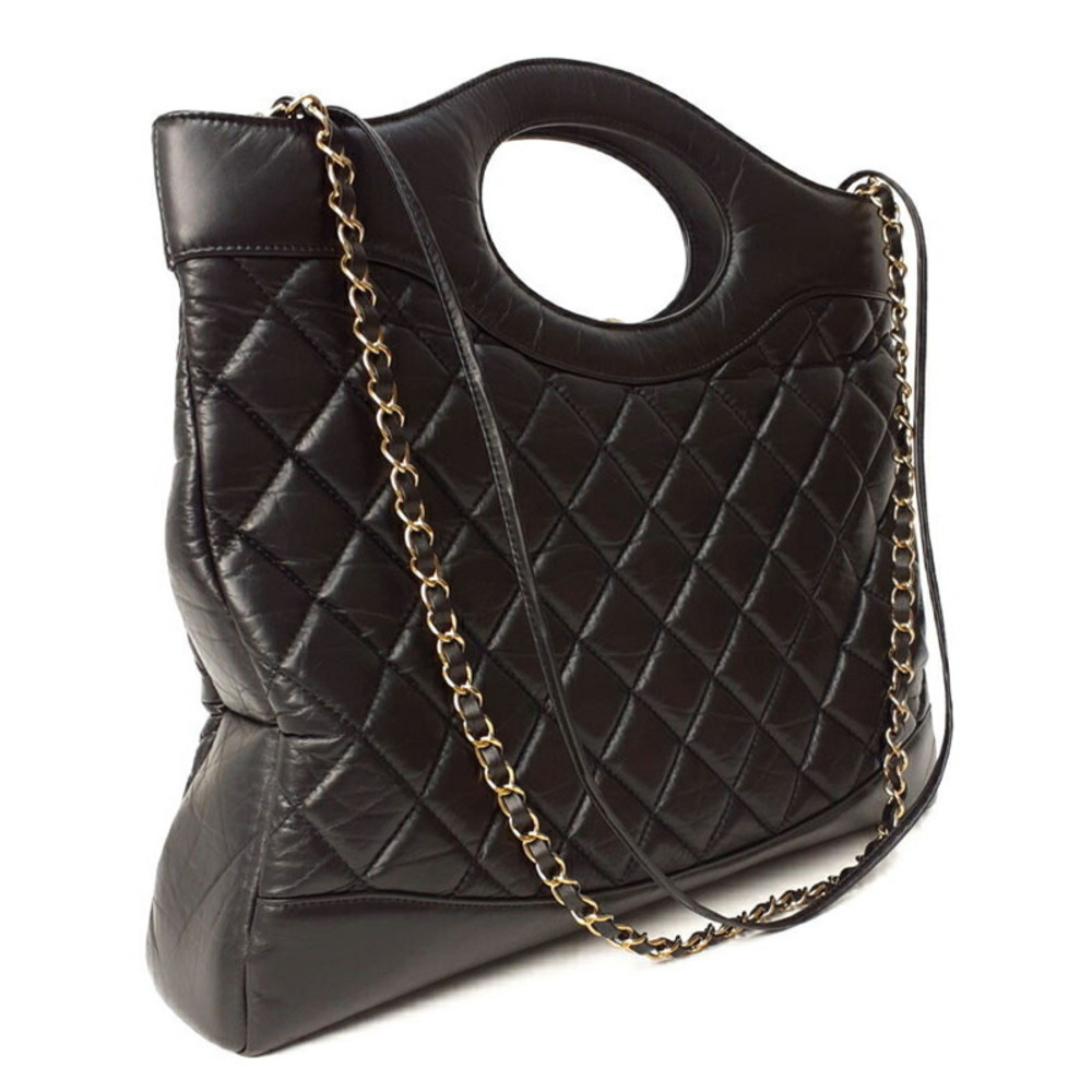Chanel 31 Large Bag Black Shopping